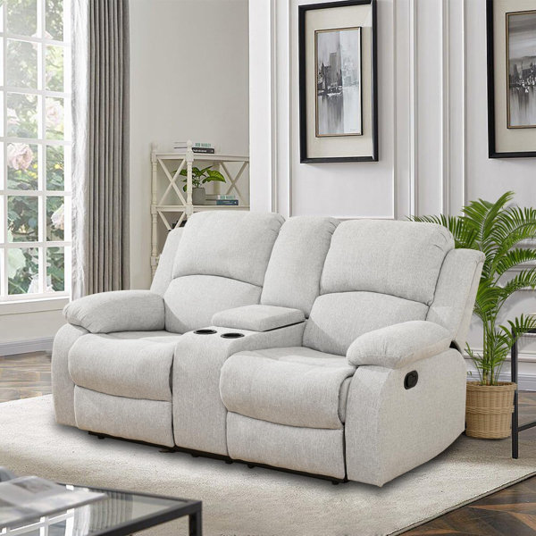 Cloth reclining sofa hot sale